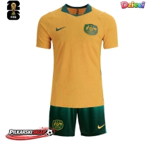 Australia Koszulka Podstawowa dzieci MŚ 2026 Krótki Rękaw (+ krótkie spodenki)